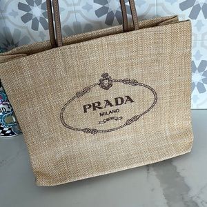COPY - COPY - Brand new gorgeous Prada tote bag beach bag medium
